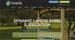 Desktop Screenshot of dynamiclandscape.com